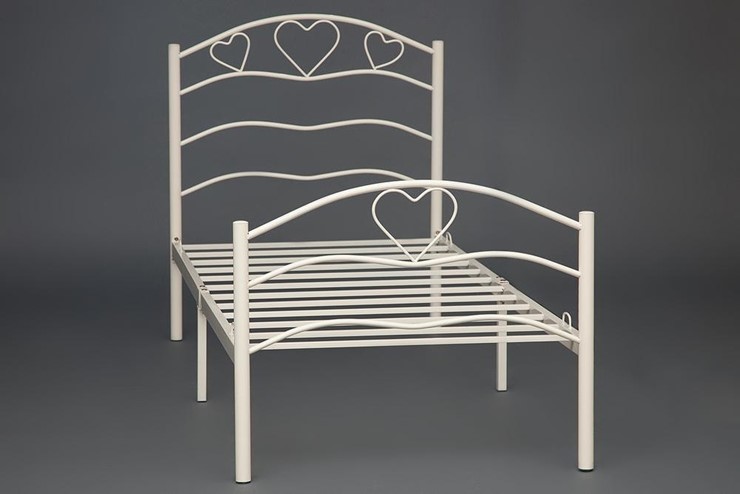 Кровать 1-спальная ROXIE 90*200 см (Single bed), белый (White) в Стерлитамаке - изображение 1