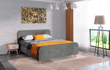Кровать 1-спальная Сиерра 1200 (без основания) Торонто серый в Стерлитамаке - предосмотр 1