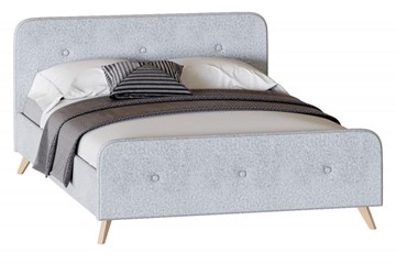 Кровать 1-спальная Сиерра 900 (без основания) Аура серый в Салавате