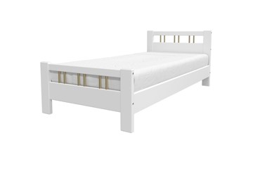 Спальная кровать Вероника-3 (Белый Античный) 90х200 в Салавате