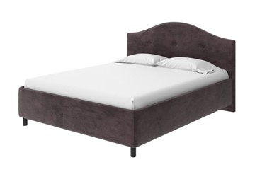 Спальная кровать Como (Veda) 7 160x200, Флок (Бентлей Кофейный) в Стерлитамаке