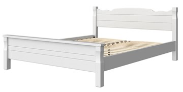 Двуспальная кровать Мюнхен-4 (Белый античный) 160х200 в Стерлитамаке - предосмотр 1
