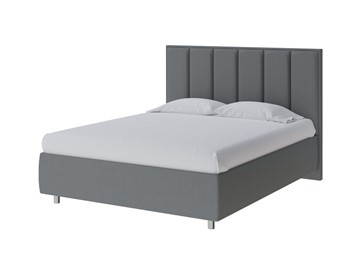 Кровать в спальню Routa 140х200, Рогожка (Savana Grey (серый)) в Уфе