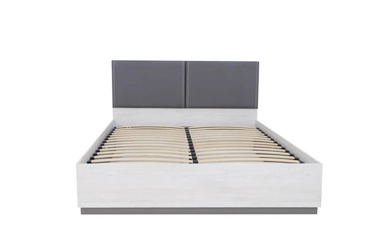 Кровать с подъемным механизмом 1,5-спальная Винтер-14, винтерберг/темно-серый/спейс графит в Стерлитамаке - изображение 2