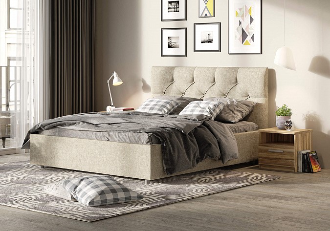 Двуспальная кровать Bari 180х200 с основанием в Стерлитамаке - изображение 62