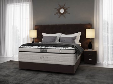 Кровать в спальню Style/Podium M 160х200, Флок (Велсофт Спелая слива) в Салавате