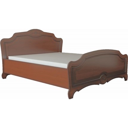 Полуторная кровать Лотос (Лак-Орех) 140х200 в Стерлитамаке - изображение