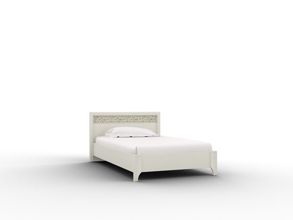 Полуторная кровать Twist  с основанием (Кр-03 1200) в Стерлитамаке - изображение