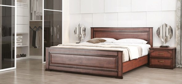 Кровать в спальню Стиль 2, 160х190 с основанием в Стерлитамаке - изображение