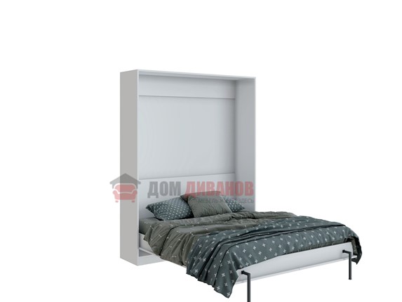 Кровать-шкаф Велена 3, 1600х2000, цвет белый в Стерлитамаке - изображение