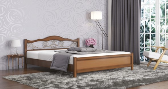 Кровать Ковка 160*200 с основанием в Стерлитамаке - изображение