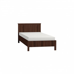 Кровать полутороспальная Sherlock 44 + 4.1 Основание с гибкими ламелями дерево 1200, Орех шоколадный в Уфе