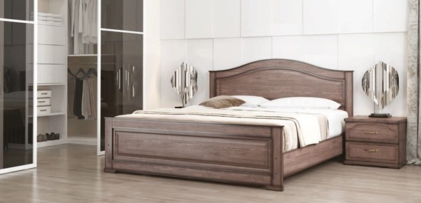 Кровать спальная Стиль 3, 160х200 с основанием в Стерлитамаке - изображение