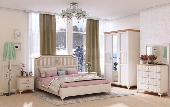 Гарнитур спальный Вилладжио, набор 1 в Стерлитамаке - изображение