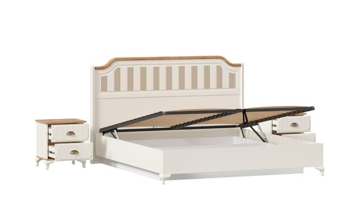Модульная спальня Вилладжио, набор 4 (кровать 1800 с механизмом) в Стерлитамаке - изображение 2