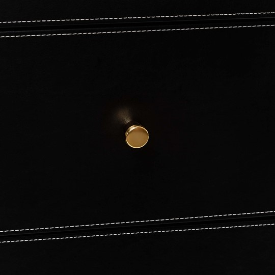 Комод в спальню с 4 ящиками Leset Хайди (Черный) в Стерлитамаке - изображение 6
