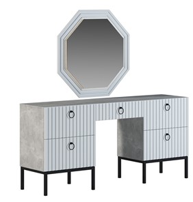 Косметический стол с зеркалом Бержер, Б 2.0.6 в Салавате - предосмотр