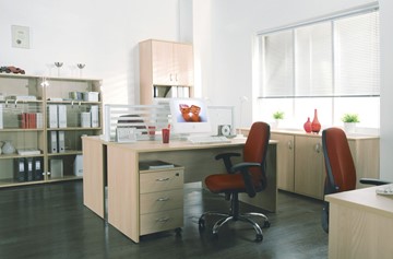 Набор мебели в офис Формула (вяз светлый) в Уфе - предосмотр 5
