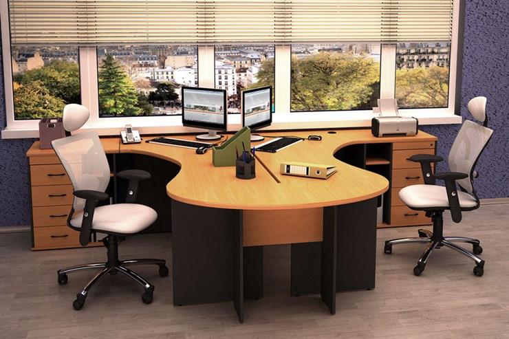 Офисный комплект мебели Moно-Люкс в Стерлитамаке - изображение