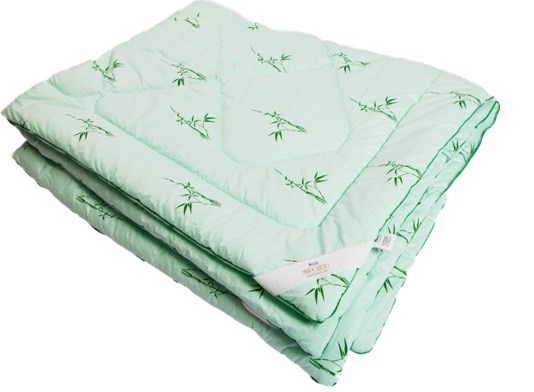 Стеганое одеяло Бамбук, всесезонное п/э вакуум в Уфе - изображение