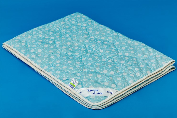 Одеяло легкое двуспальное Хлопок &  Лен в Стерлитамаке - изображение 2