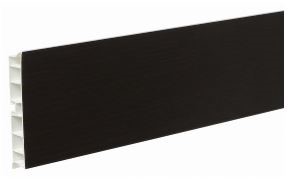 Цоколь ПВХ (цвет Черный) 4 м (H-100) в Салавате