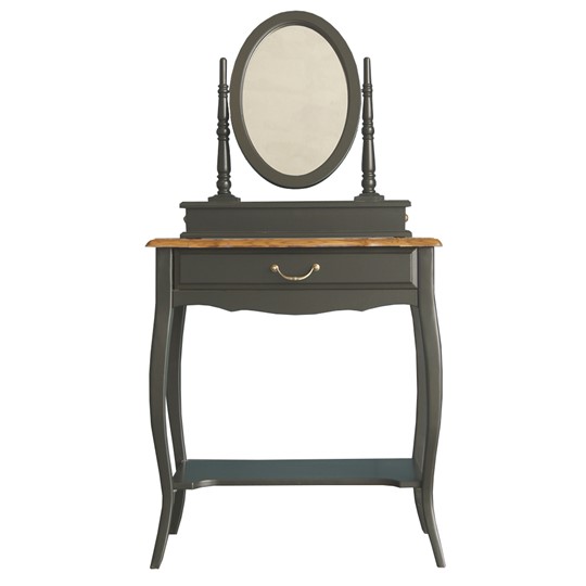 Стол туалетный Leontina с зеркалом (ST9321BLK) Черный в Стерлитамаке - изображение 5