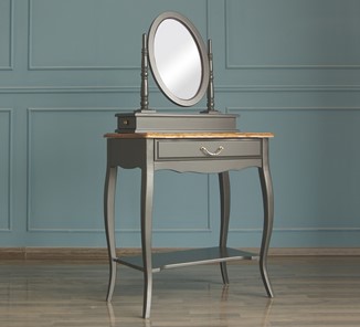 Стол туалетный Leontina с зеркалом (ST9321BLK) Черный в Стерлитамаке - предосмотр 2