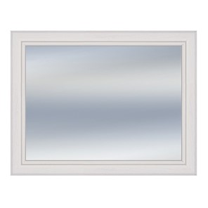 Зеркало навесное Неаполь,  ясень анкор светлый / патина серебро в Стерлитамаке - предосмотр