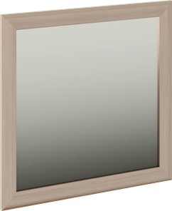 Зеркало навесное Глэдис М29 (Шимо светлый) в Стерлитамаке - предосмотр