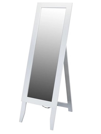 Напольное зеркало в спальню BeautyStyle 2 (Белый) в Уфе - изображение