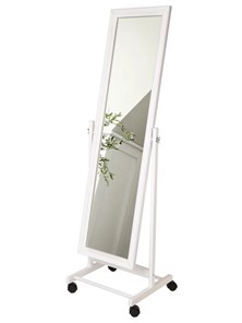 Напольное зеркало в спальню BeautyStyle 27 (135х42,5см) Белое в Уфе - предосмотр 6
