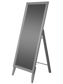 Зеркало напольное в гардероб BeautyStyle 29 (131х47,1х41,5см) Серый в Стерлитамаке - предосмотр