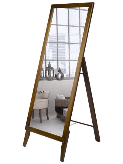 Напольное зеркало в спальню BeautyStyle 29 (131х47,1х41,5см) Средне-коричневый в Стерлитамаке - изображение 5