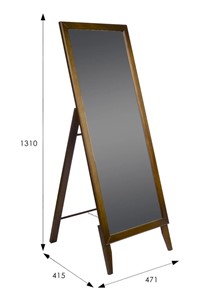 Напольное зеркало в спальню BeautyStyle 29 (131х47,1х41,5см) Средне-коричневый в Стерлитамаке - предосмотр 6