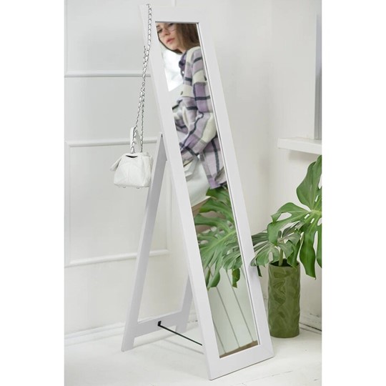 Зеркало напольное в спальню BeautyStyle 8 (белый) в Стерлитамаке - изображение 8