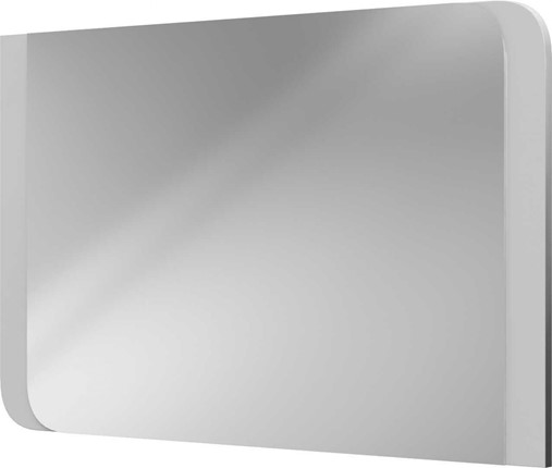 Зеркало настенное Вива Белый глянец / Платина в Уфе - изображение