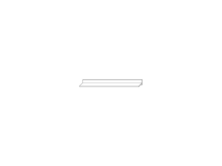 Полка навесная Прато 1556, Ясень светлый в Стерлитамаке - изображение 1