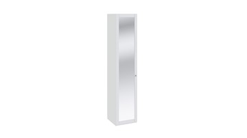 Шкаф для белья Ривьера с зеркалом СМ 241.21.001 (Белый) в Уфе