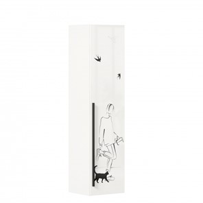 Распашной шкаф Джоли Тип 1 ЛД 535.010, Серый шелк в Стерлитамаке