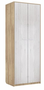Детский 2-дверный шкаф Юниор-3 для платья и белья в Уфе