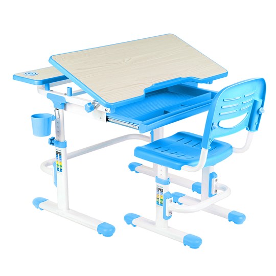 Растущая парта + стул Lavoro Blue в Стерлитамаке - изображение 2