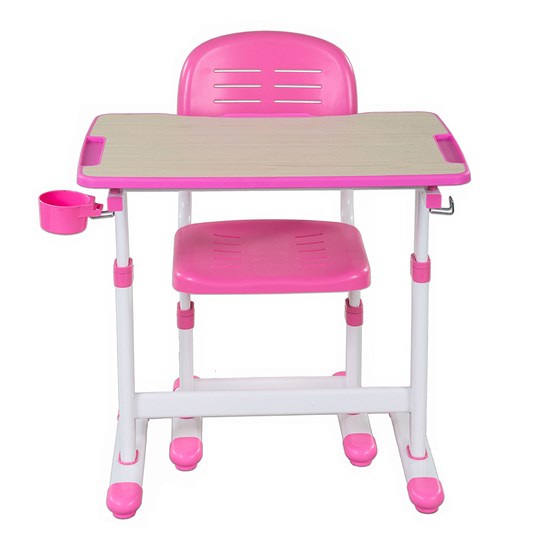 Парта растущая + стул Piccolino II Pink в Стерлитамаке - изображение 1
