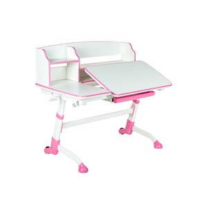 Детский стол-трансформер Amare II Pink с надстройкой в Уфе - предосмотр 2