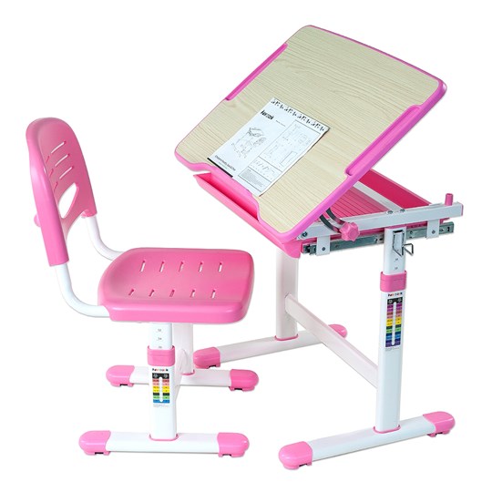 Растущая парта + стул Piccolino Pink в Стерлитамаке - изображение 3