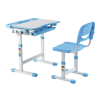 Растущий стол и стул Cantare Blue в Уфе - изображение