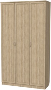 Шкаф распашной 106 3-х створчатый, цвет Дуб Сонома в Стерлитамаке - предосмотр