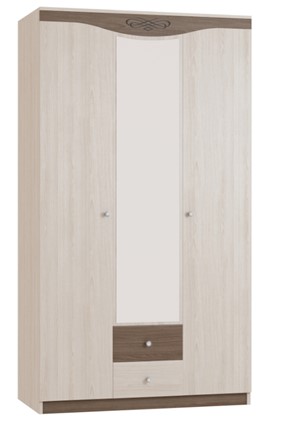 Распашной шкаф Ванесса 3-х дверный в Стерлитамаке - изображение
