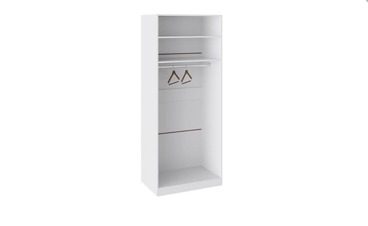 Шкаф Наоми с 2-мя дверями, цвет Белый глянец СМ-208.07.03 в Стерлитамаке - изображение 1