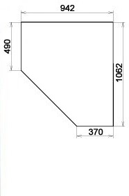 Шкаф 403 несимметричный, цвет Венге в Стерлитамаке - изображение 2